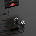 Dudao X10PRO in-ear headphones, wired, 3.5mm mini jack - black Dudao X10PRO in-ear headphones, wired, 3.5mm mini jack - black