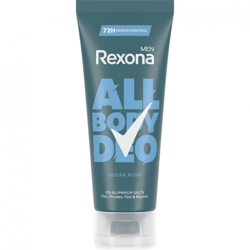 Rexona Men All Over Body Cream Ocean Rush Deodorant for Men, 75 ml – 2
