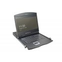 Digitus 19" LCD KVM Console, 8-Port VGA, US Keyboard Digitus 19" LCD KVM Console, 8-Port VGA, US Keyboard