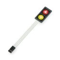 OEM Membrane Keyboard - 2 Color Buttons with Arrows - Sticky OEM Membrane Keyboard - 2 Color Buttons with Arrows - Sticky