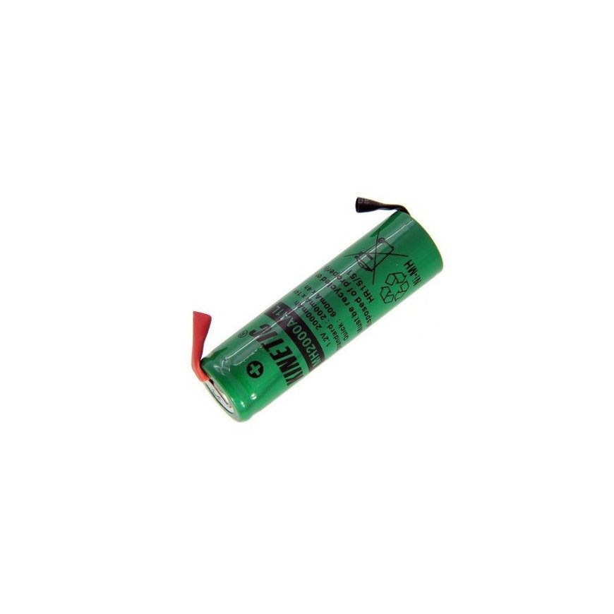 Kinetic Akumuliatorius R6(AA) 1.2V 2000mAh NiMH su litavimo kontaktais