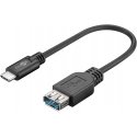 Goobay Sync & Charge Super Speed USB-C to USB A 3.0 extension cable, 0.2 m Goobay Sync & Charge Super Speed USB-C to USB A 3.0 extension cable, 0.2 m