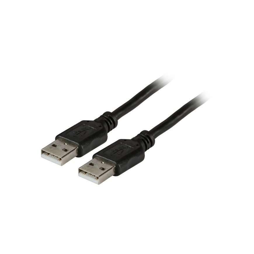 EFB Elektronik K5253SW.5 USB kabelis USB 2.0 5 m USB A Melns