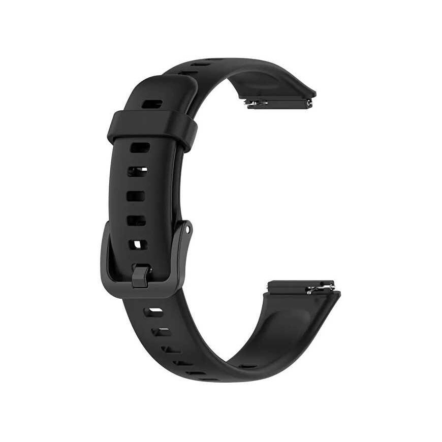 4Wrist Silicone strap for Huawei Watch Band 7 - black