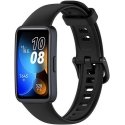 4Wrist silikoninis dirželis, skirtas Huawei Watch Band 7 - juodas 4Wrist silikoninis dirželis, skirtas Huawei Watch Band 7 - juodas