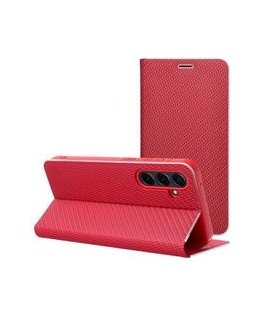 Dėklas Oem LUNA Book Carbon Xiaomi Redmi Note 14 Pro 4G jaoks punane