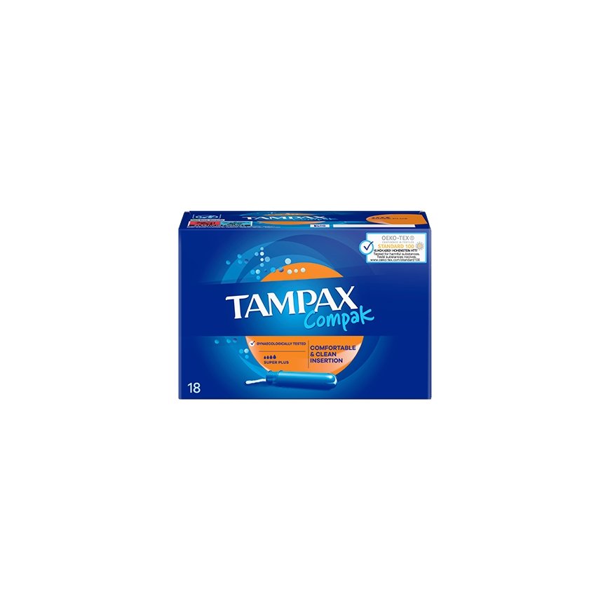 Always Tampax Compak Super Plus Tamponi 18 kpl