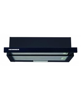 Heinner HTCH-440GBK tvaika nosūcējs Pusiebūvētais (izvelkams) Melns 325 m³/h