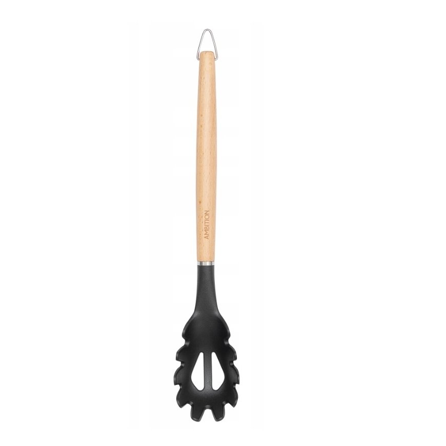 Spagetti lusikas Looduslik 32 cm nailon AMBITION