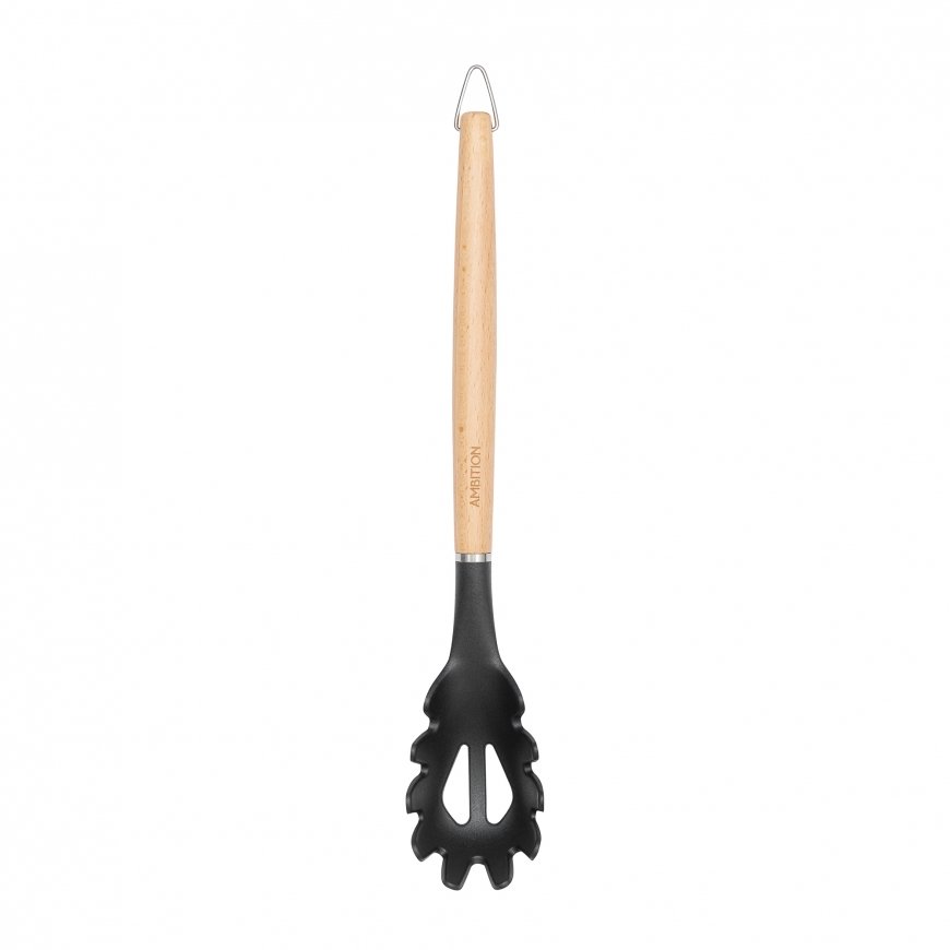 Spagetti lusikas Looduslik 32 cm nailon AMBITION – 2