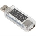 OEM USB mõõtur - pinget, voolu ja võimsust mõõtmine - 3-8V ja 0-3A ning võimsus kuni 20W OEM USB mõõtur - pinget, voolu ja võimsust mõõtmine - 3-8V ja 0-3A ning võimsus kuni 20W