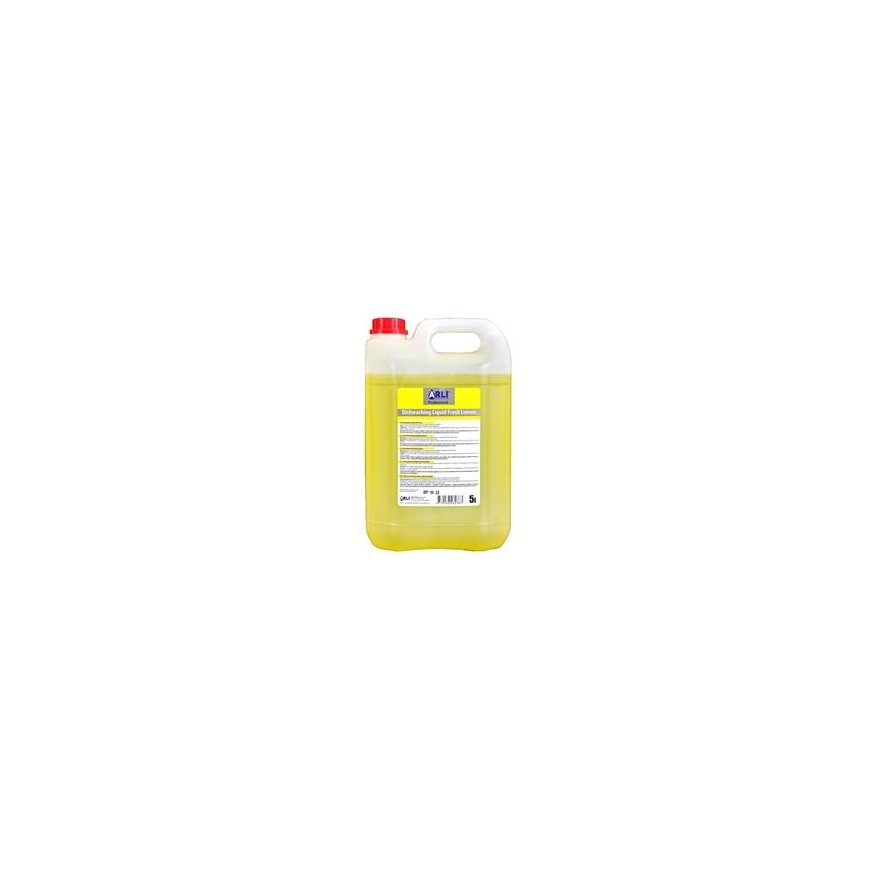 ARLI CLEAN Dishwashing Liquid, fresh lemon scent, 5 L