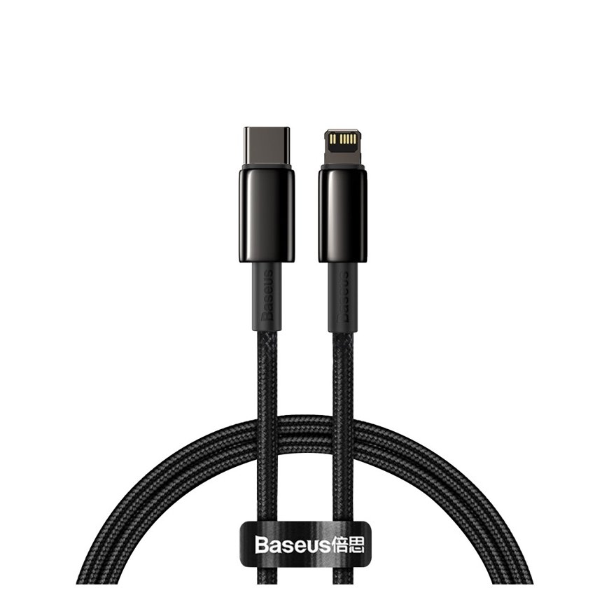 Baseus Tungsten Gold 1 m Black