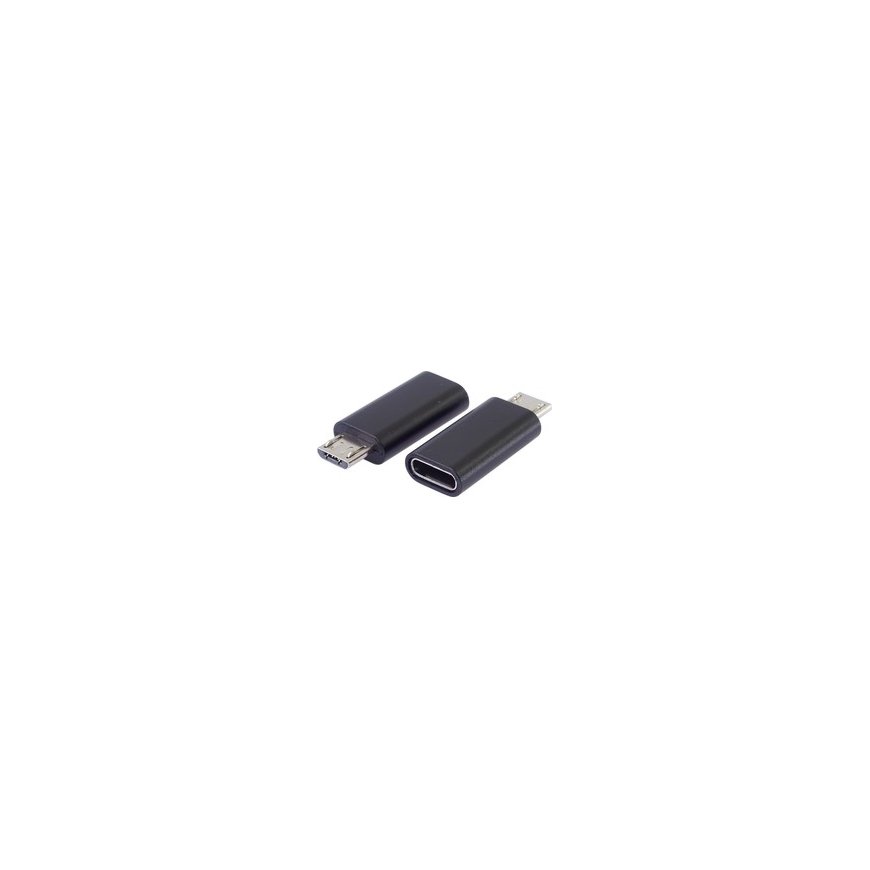 USB адаптер PremiumCord USB-C - microUSB черный (kur311-20)