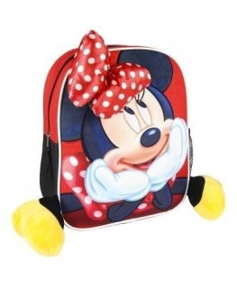 CERDÁ Kids Backpack Minnie Mouse Red