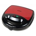 Heinner SM-K750BKRX voileipägrilli 750 W musta, Punainen