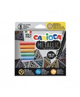 Carioca 43162 felt pen Multicolour 8 pc(s)