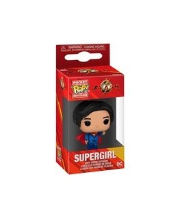 FUNKO POP! Брелок: Флэш - Супергёрл, 10 см