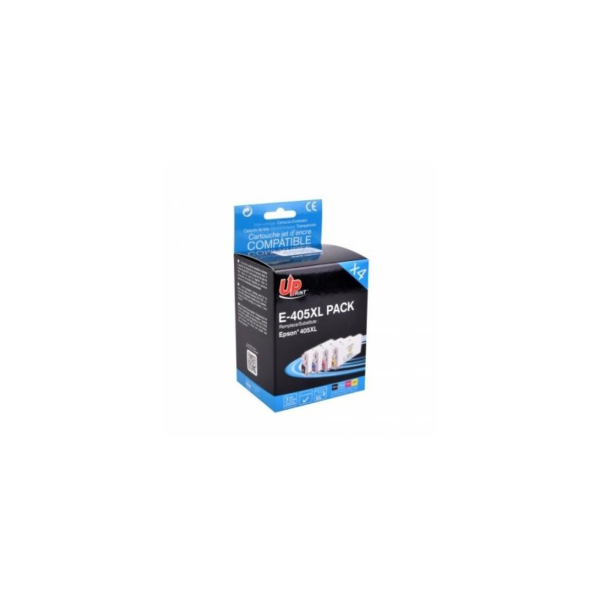 UPrint совместимый картридж / чернила C13T05H64010, 405XL, E-405XLUPP4, CMYK, 4x1100s, 1x25 + 3x19мл – 2