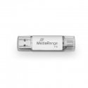 MediaRange MR941-1 USB флеш накопитель 1 TB USB Type-A / USB Type-C 3.2 Gen 1 (3.1 Gen 1) Серебристы MediaRange MR941-1 USB флеш накопитель 1 TB USB Type-A / USB Type-C 3.2 Gen 1 (3.1 Gen 1) Серебристы