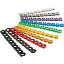 Goobay 72515 kabelio žymeklis Multi spalvos PVC 100 vnt Goobay 72515 kabelio žymeklis Multi spalvos PVC 100 vnt