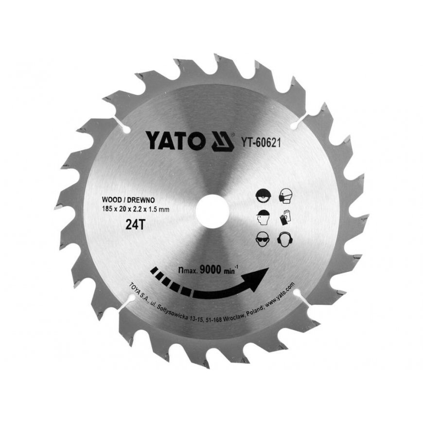 Yato YT-60621 полотно для циркулярных пил 1 шт