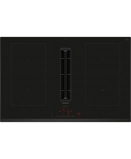 Siemens iQ500 ED851HQ26M варочная поверхность Черный Встроенный 80 cm Плита с зонами индукции 4 зона(ы) Встроенный капюшон