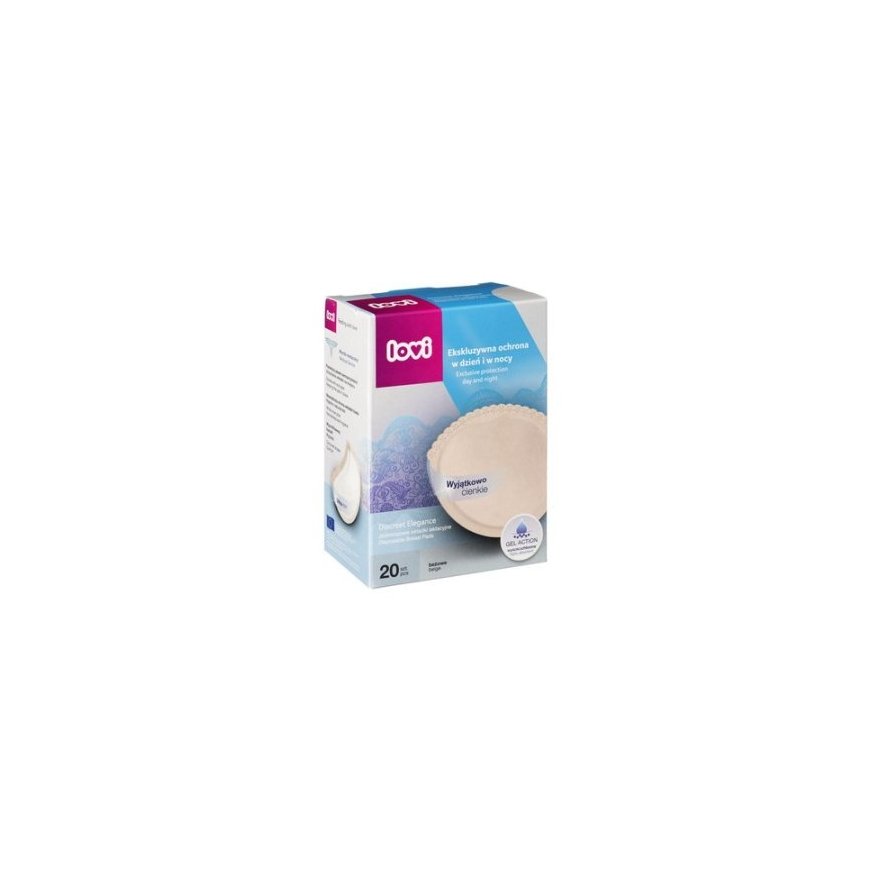 LOVI rinta- tai DISCREET ELEGANCE, ihon väri 20 kpl, 19/610new