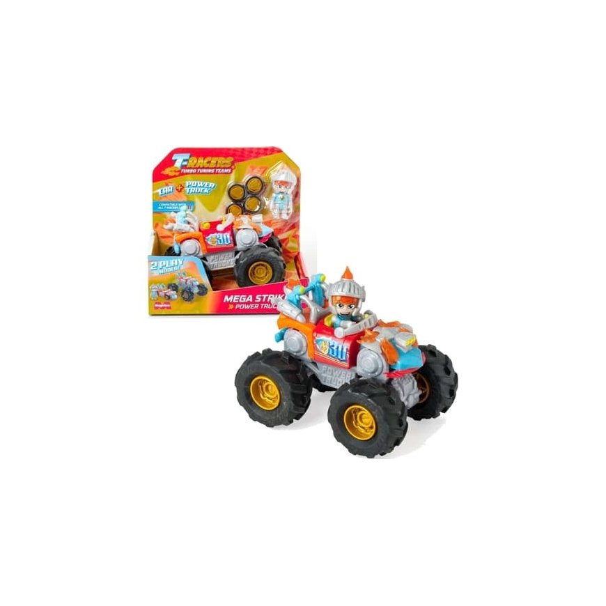 Магический бокc Набор T-Racers Power Trucks Mega Striker Шасси 2в1
