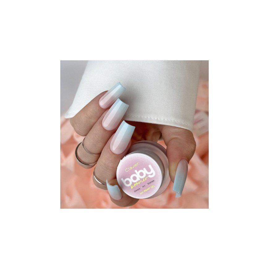 Silcare Clavier Nailsology Baby Boomer 3in1 geeli P05 Bluelle 3g – 2