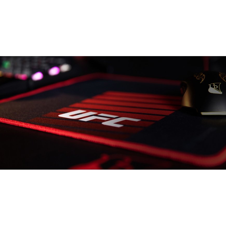 Konix UFC Spēļu peles paliktnis Melns, Sarkans – 3