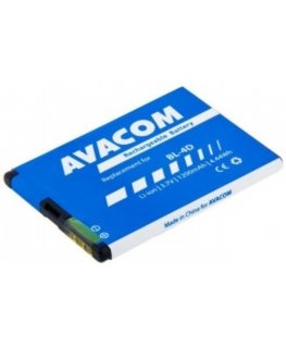 AVACOM AKU Telefonile NOKIA E7, N8 LI-ION 3,7V 1200MAH (ASENDUS BL-4D)
