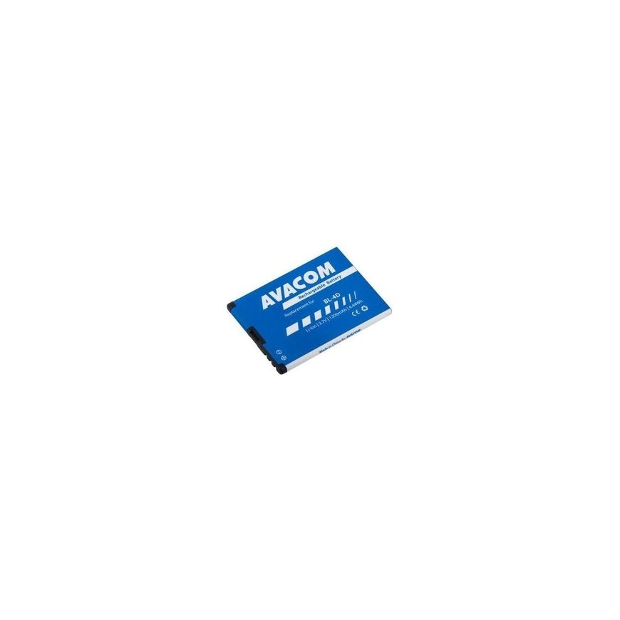 AVACOM AKU Telefonile NOKIA E7, N8 LI-ION 3,7V 1200MAH (ASENDUS BL-4D) – 2