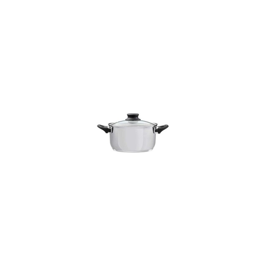 Enamel Pot 16 cm 1.8 l Gray EMALIA OLKUSZ – 2