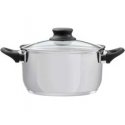 Enamel Pot 16 cm 1.8 l Gray EMALIA OLKUSZ Enamel Pot 16 cm 1.8 l Gray EMALIA OLKUSZ