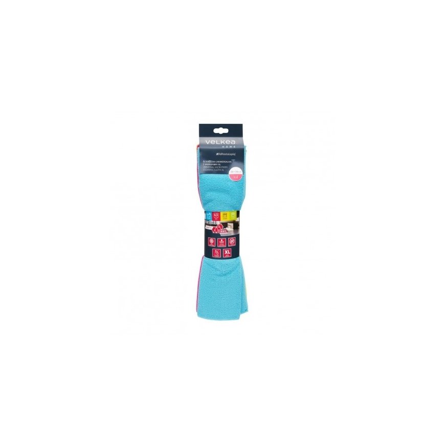 Universal cloth with microfiber XL Soft Fibre 4 pcs. VELKEA