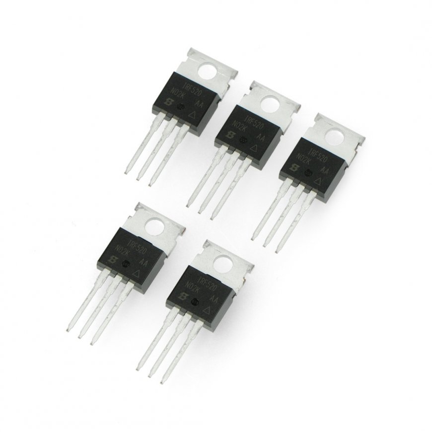 OEM N-MOSFET Transistor IRF520NPBF - THT - 5 pcs
