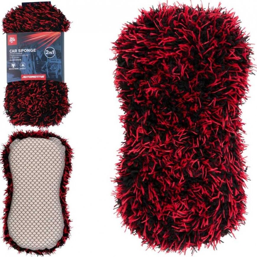Dirt Devil Dvipusēja mikrošķiedras sūklis 23x12cm