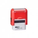 COLOP Printer C10, red casing, blue pad