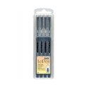 Marvy Uchida fine tip markers 4300-4BX "Le Pen", 4 pcs. | color: black Marvy Uchida fine tip markers 4300-4BX "Le Pen", 4 pcs. | color: black