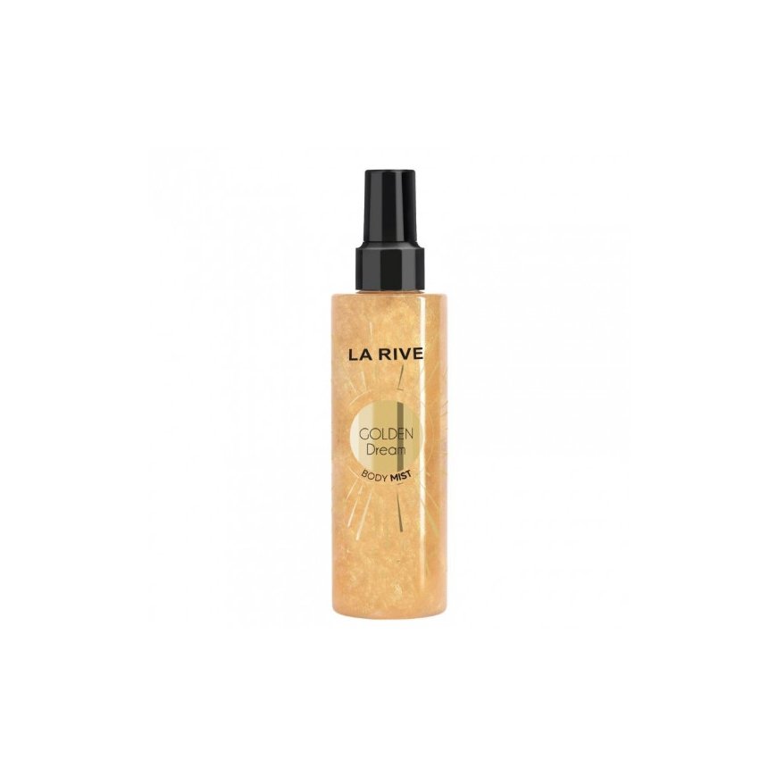 LA RIVE kūno dulksna su blizgesiu GOLDEN DREAM, 200 ml