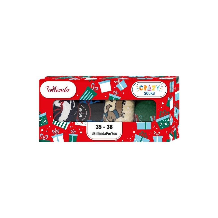 Bellinda Gift Set Crazy Socks Box
