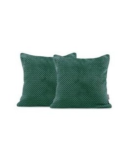 DecoKing dekoratīvs spilvendrāna pārvalks HENRY BOTTLEGREEN 45X45*2