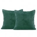 DecoKing Decorative Pillow Case HENRY BOTTLEGREEN 45X45*2 DecoKing Decorative Pillow Case HENRY BOTTLEGREEN 45X45*2