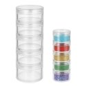 OEM Plastic Container 10 ml - screw-top container for glitter decorations with screws OEM Plastic Container 10 ml - screw-top container for glitter decorations with screws