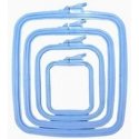Nurge Marketing Nurge Square (rectangular) plastic hoops 19.5*22 cm (blue) 170-13BL Nurge Marketing Nurge Square (rectangular) plastic hoops 19.5*22 cm (blue) 170-13BL