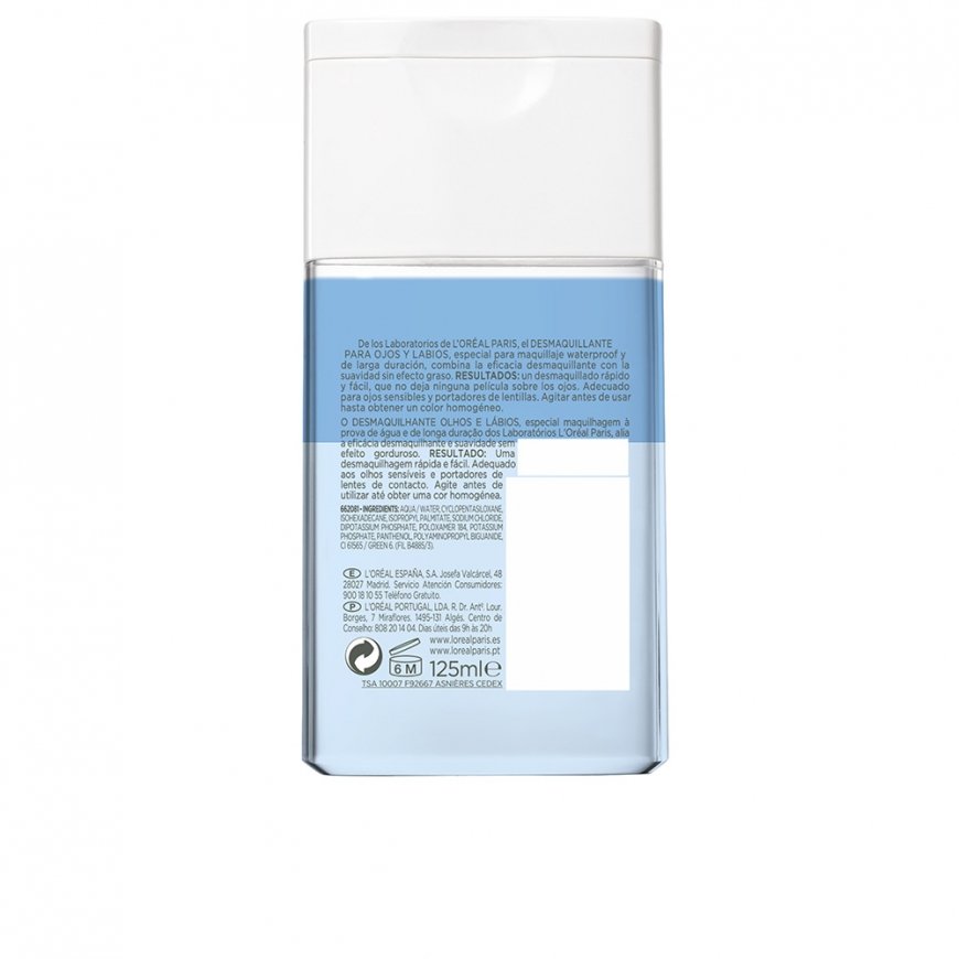 Akiümakija eemaldaja L'Oreal Make Up (125 ml)