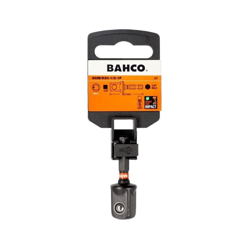 Bahco Impact Socket Adapter 1/2" 66IM 50mm, 1pc