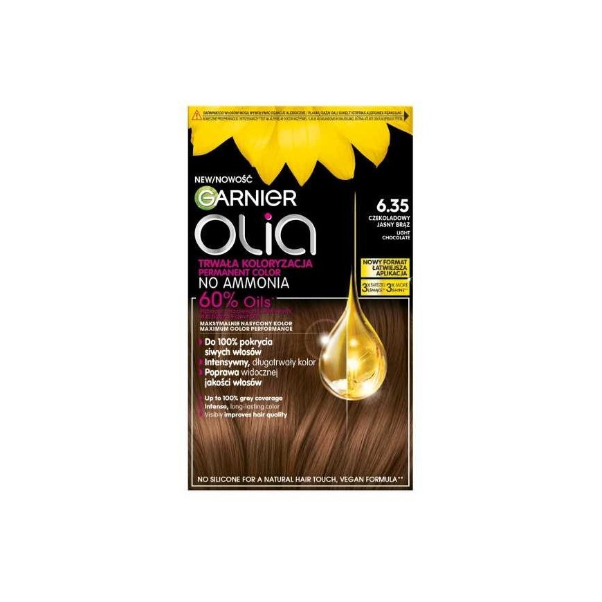 Garnier Olia Pastāvīgā krāsa 6.35