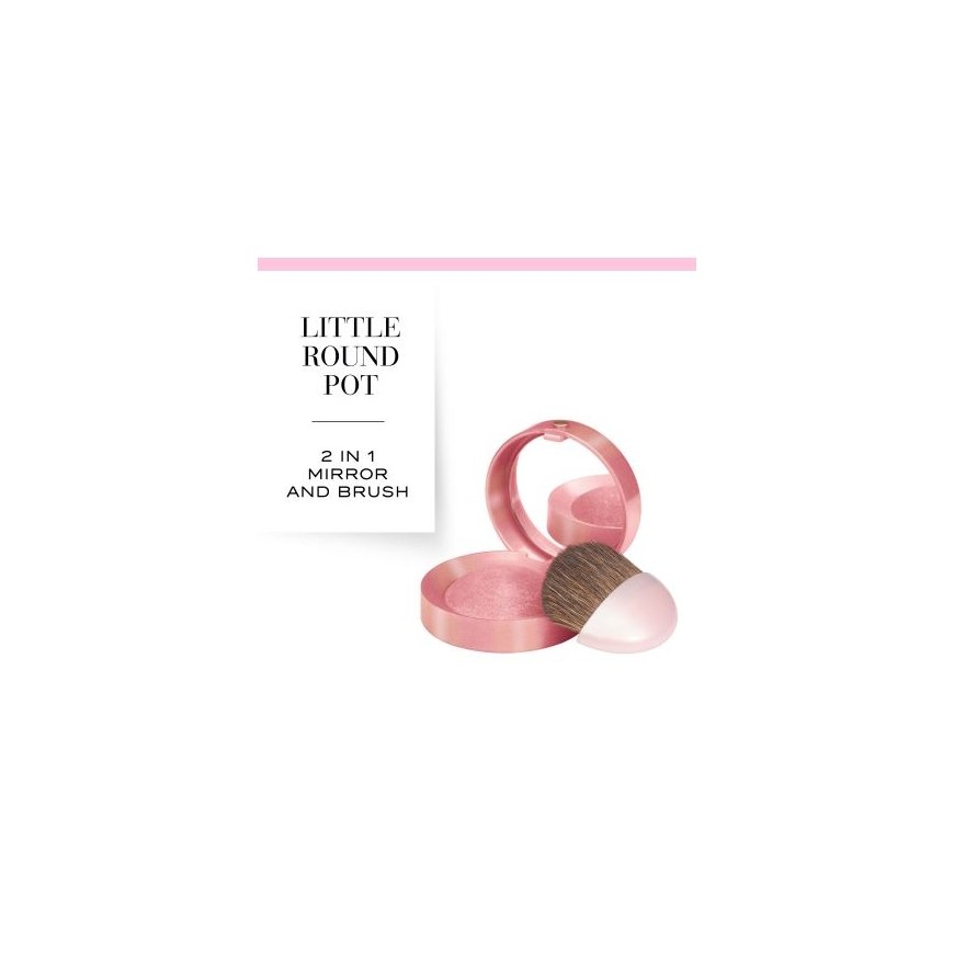 Bourjois Little Round Pot blush 2.5 g 95 Rose de Jaspe Cream – 4